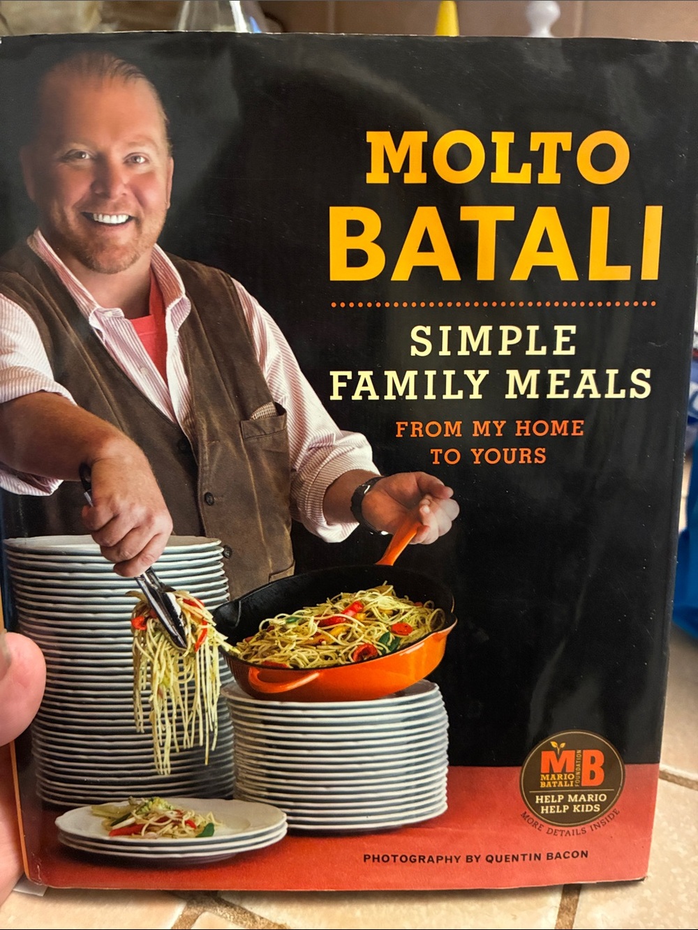 Simple Family Meals Cookbook - Orange Cover